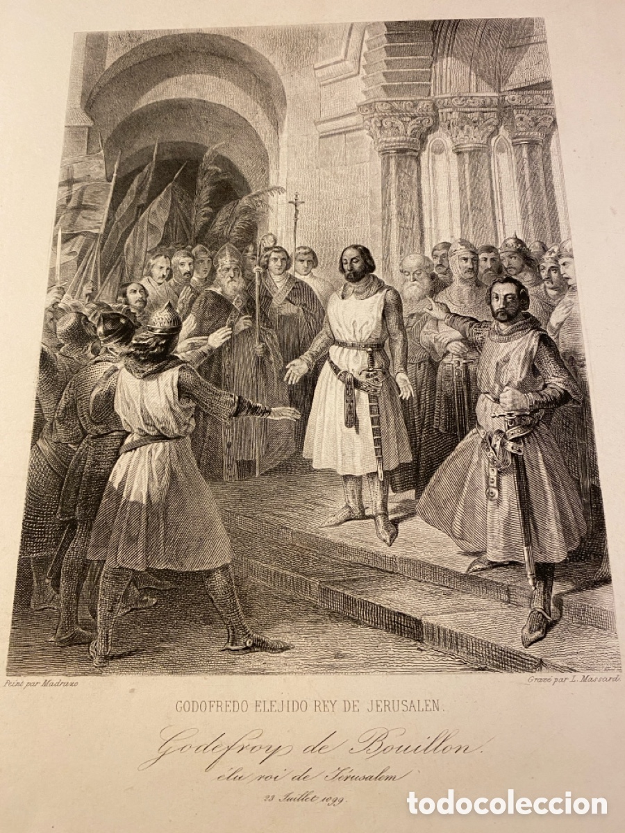Arte: GODOFREDO ELEJIDO REY DE JERUSAL&Eacute;N - Foto 2