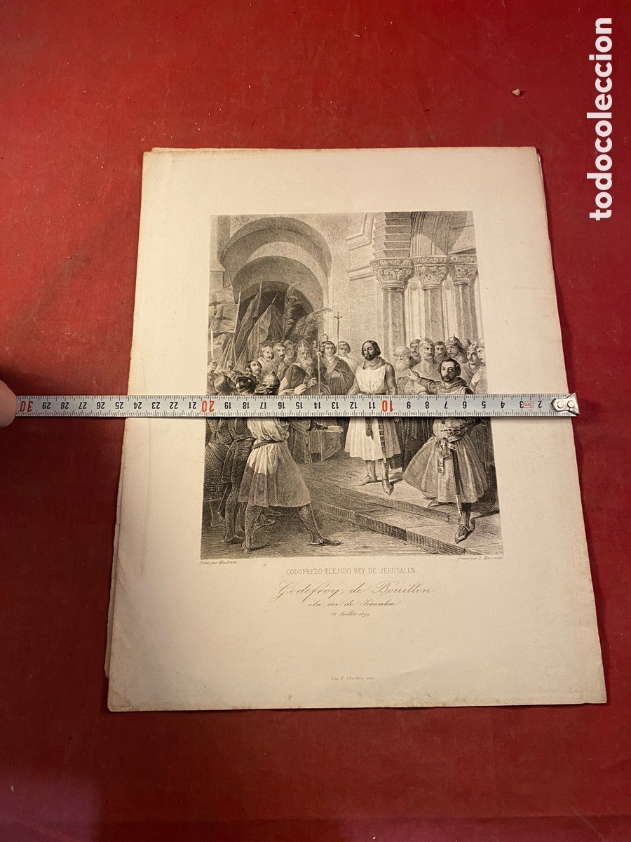 Arte: GODOFREDO ELEJIDO REY DE JERUSAL&Eacute;N - Foto 4