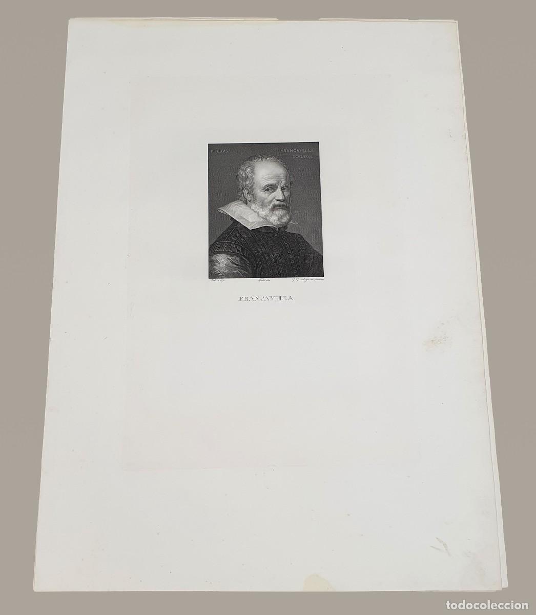 Arte: Grabado al cobre. Francavilla. 1841 - Foto 6