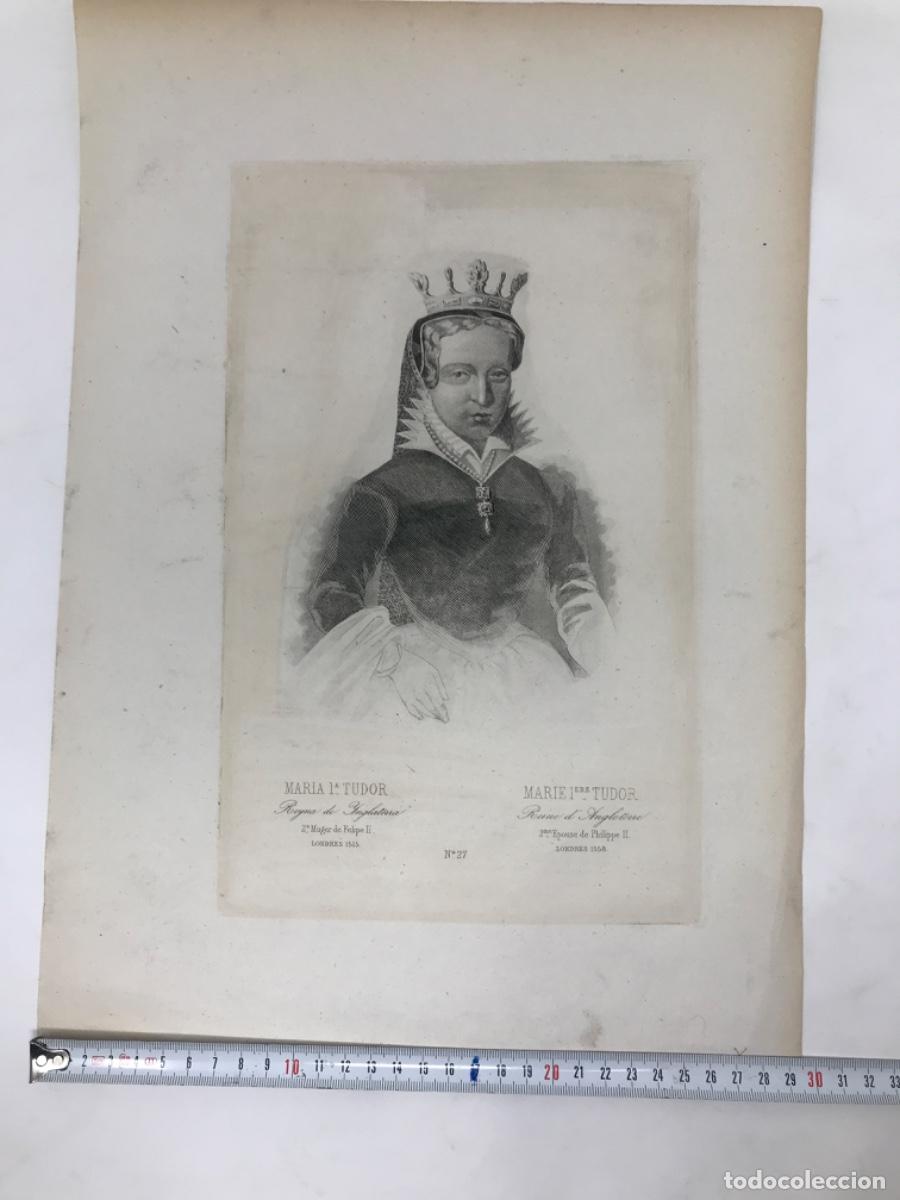 Arte: Grabado de Mar&iacute;a Tudor - Foto 7