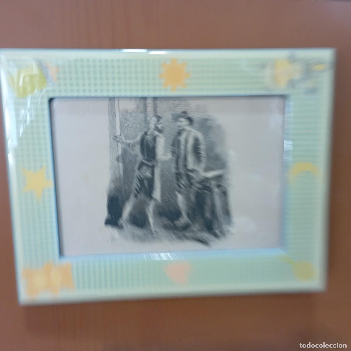 Arte: cuadro antiguo grabado - Foto 1