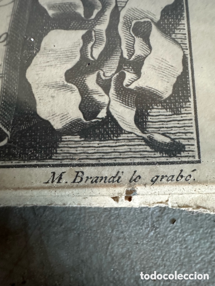 Arte: Grabado Quevedo xviii brandi - Foto 3