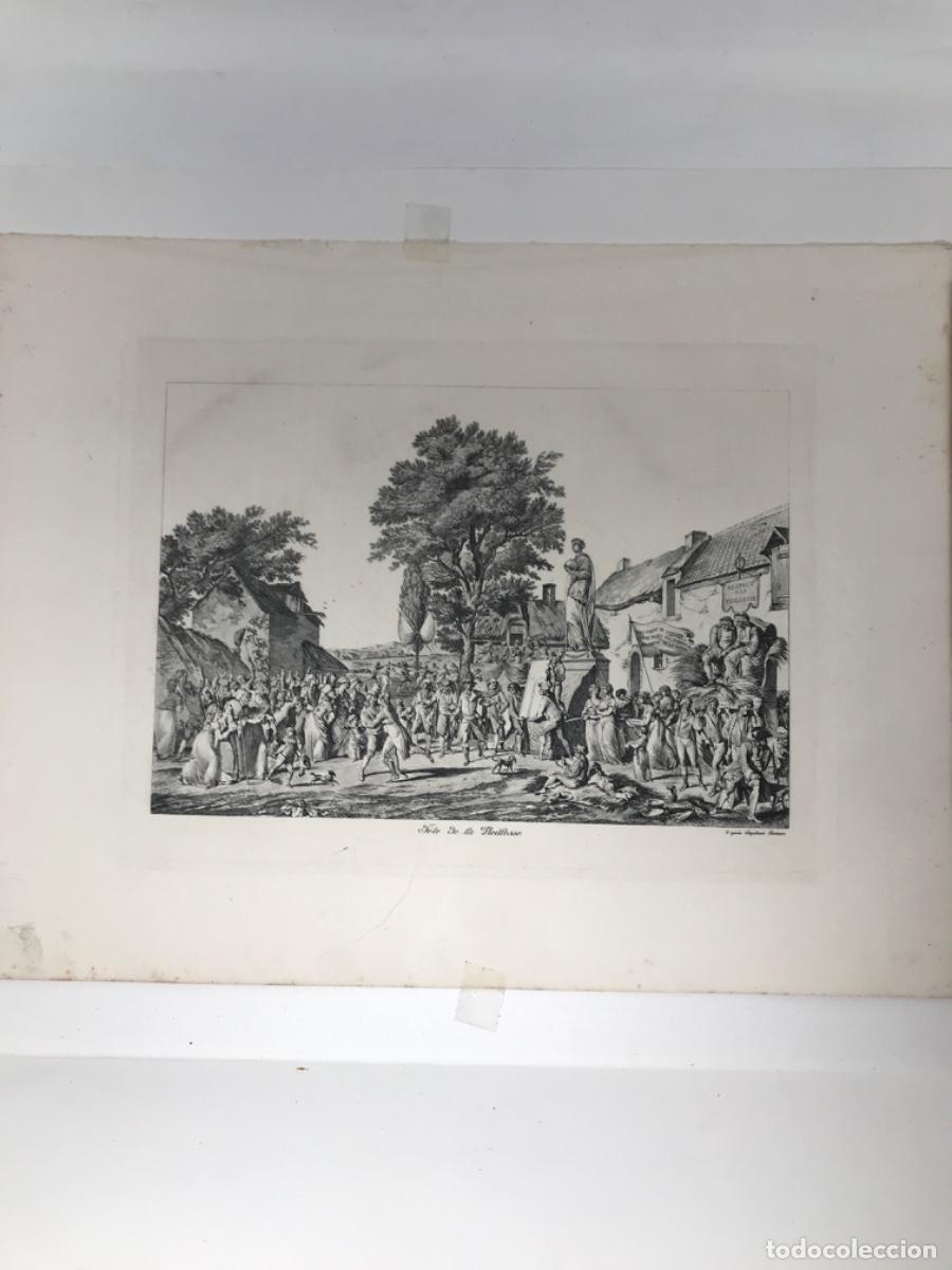 Arte: Grabado de Jean Duplessi Bertaux SVXIII - Foto 1