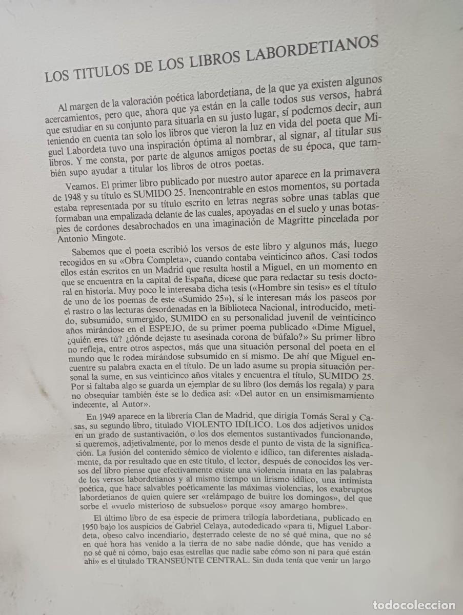 Arte: Carpeta de pintores aragoneses homenaje a Labordeta. Consta de 5 grabados.