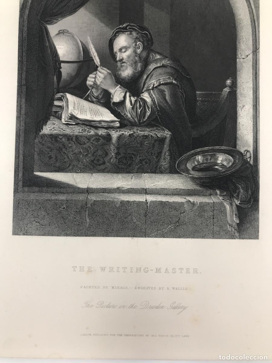 Arte: Grabado de Willem van Mieris SXVIII - Foto 2
