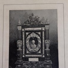 Arte: FILIPINAS - HIJAS DE MARIA - CUADRO ARTÍSTICA - GRABADO PUBLICACIÓN 1900 - 25 X 37 CM