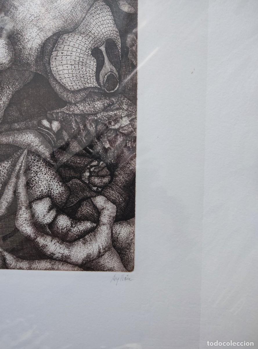 Arte: Manuel Ayll&oacute;n - Grabado - Foto 3
