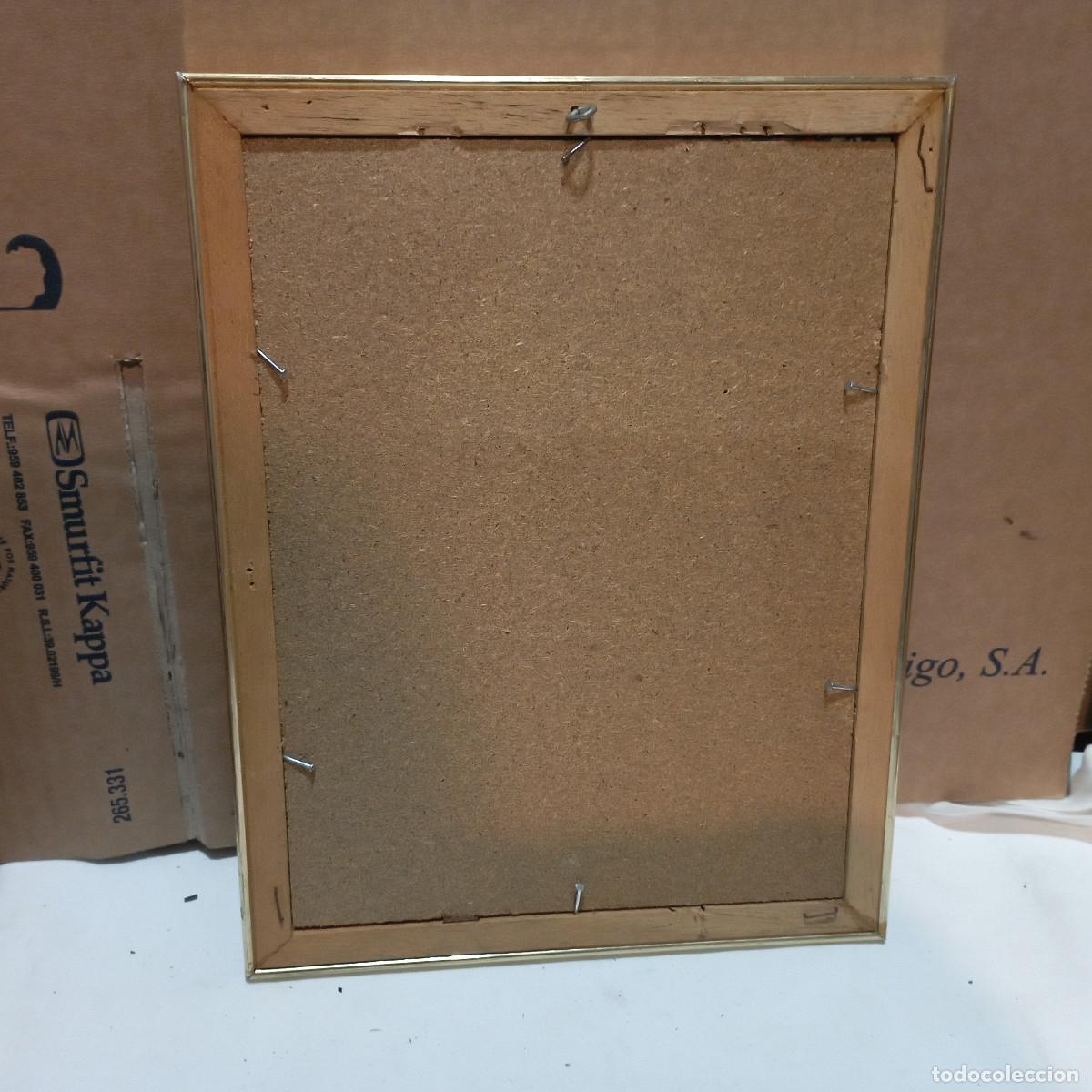 Arte: cuadro antiguo grabado - Foto 4