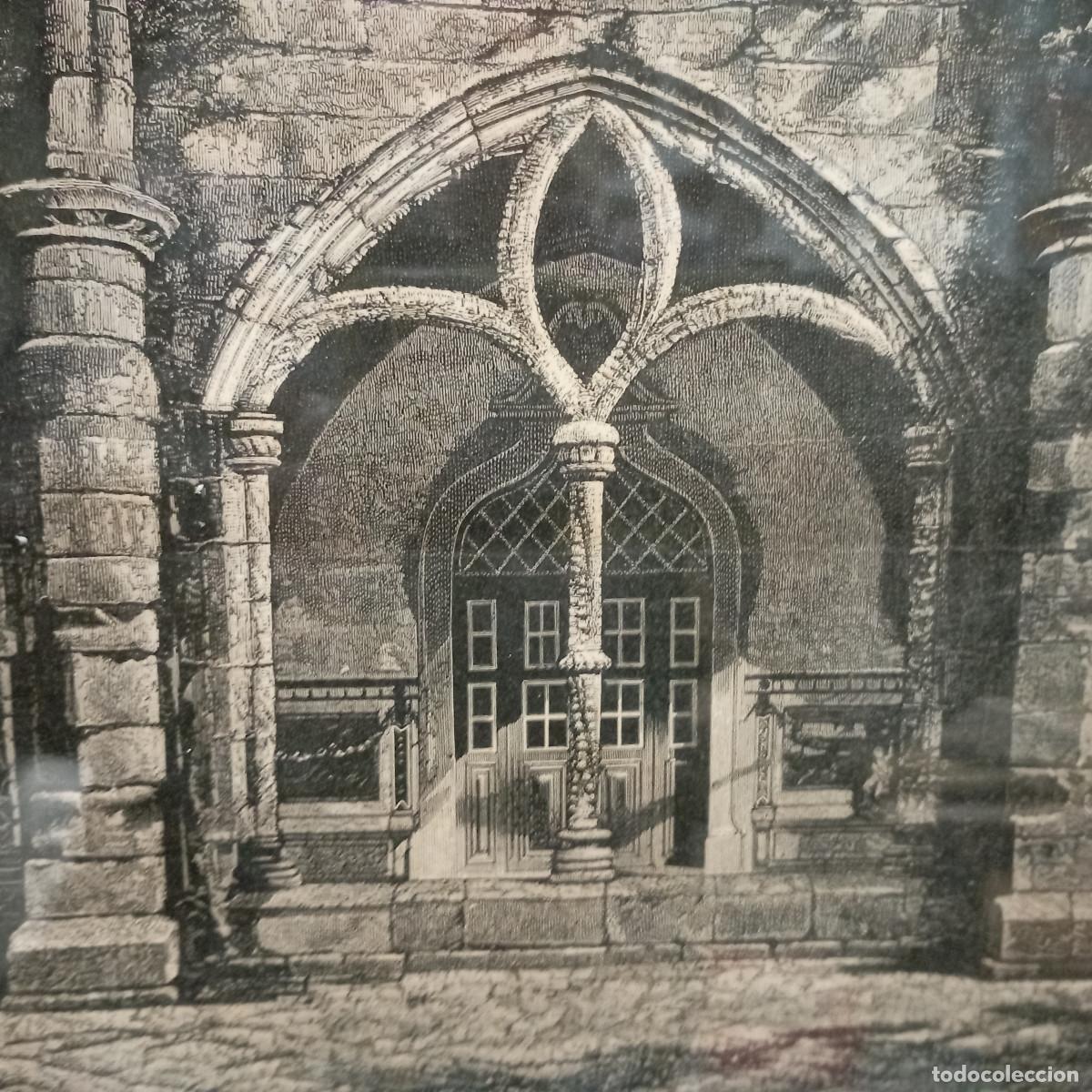 Arte: cuadro antiguo grabado - Foto 2