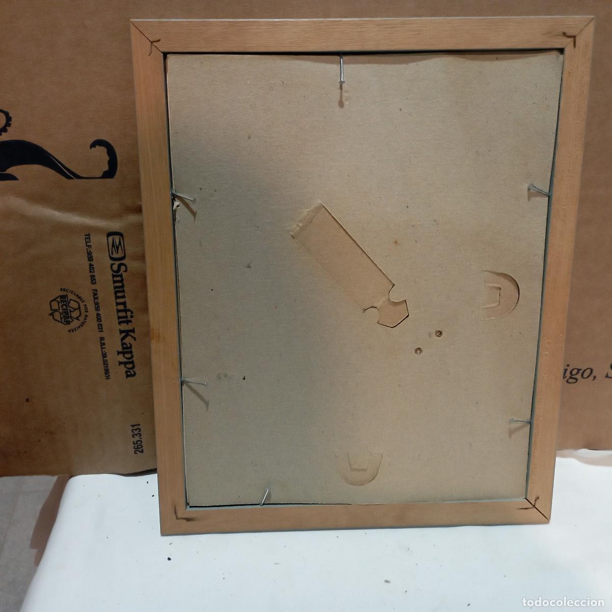 Arte: cuadro antiguo grabado - Foto 5