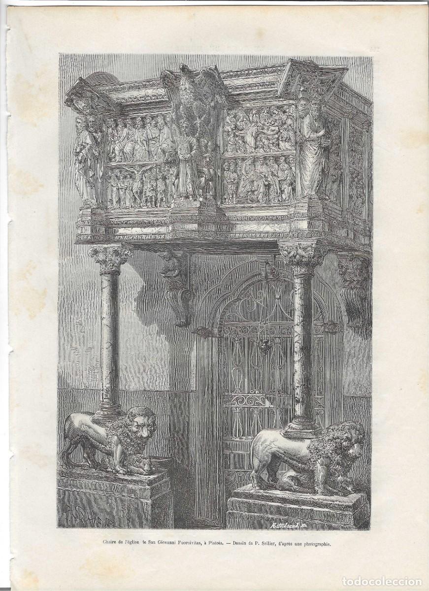 Arte: coro de la iglesia san juan de pistoia (italia)