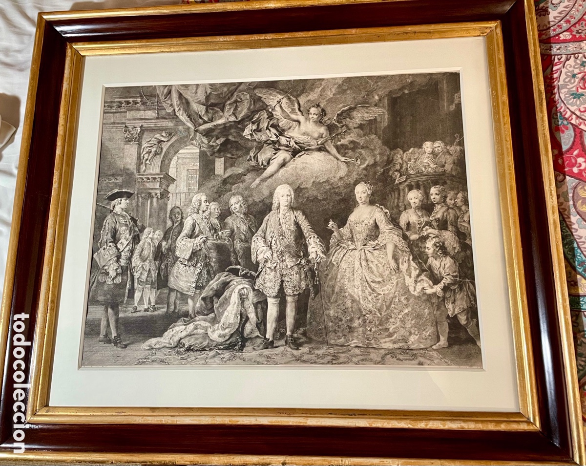 Arte: Fernando VI y B&aacute;rbara de Braganza con su corte&rdquo; - Foto 2
