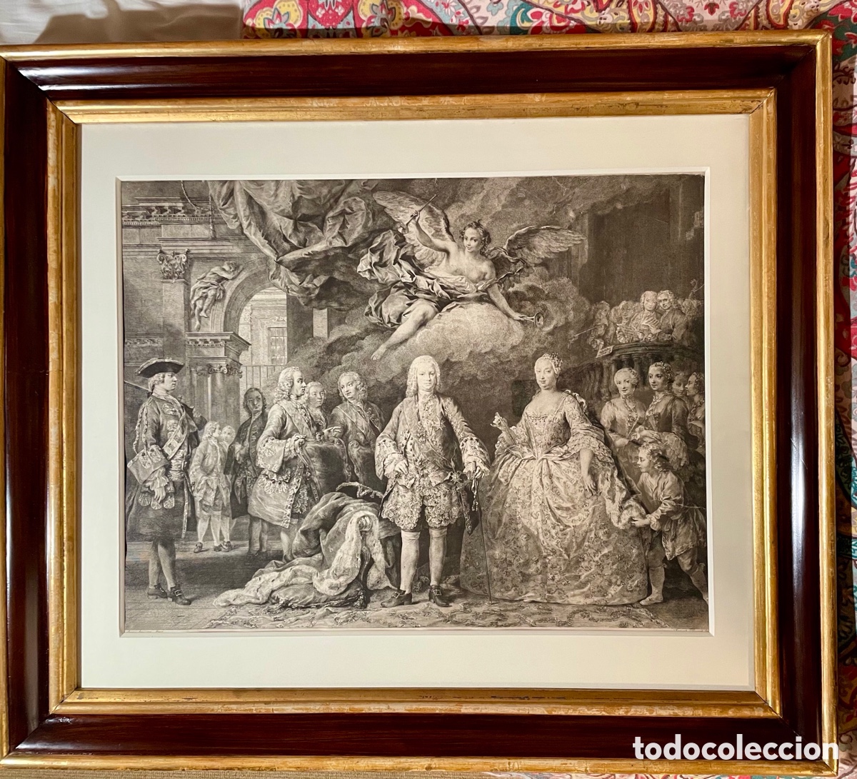 Arte: Fernando VI y B&aacute;rbara de Braganza con su corte&rdquo; - Foto 1