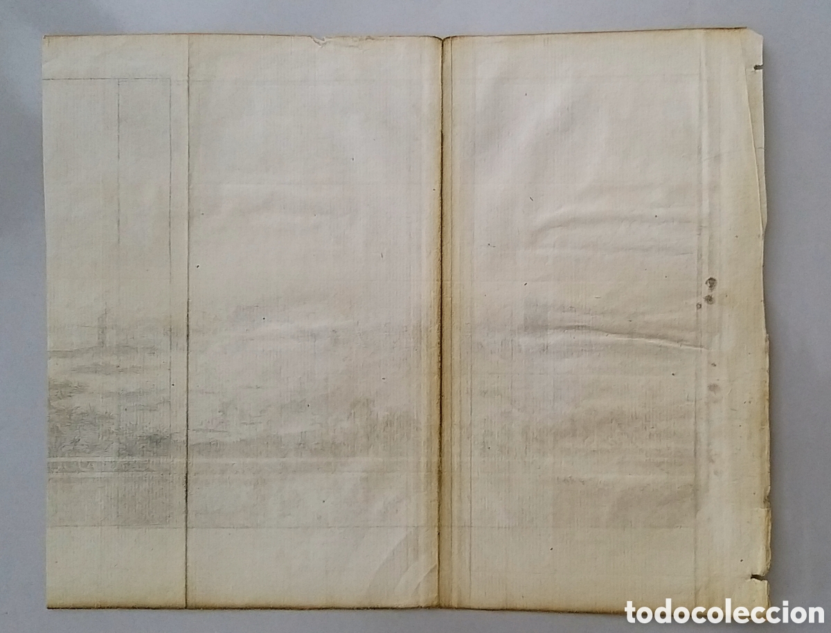 Arte: Castillo de Alcantarilla. Grabado en cobre. 1707. - Foto 3