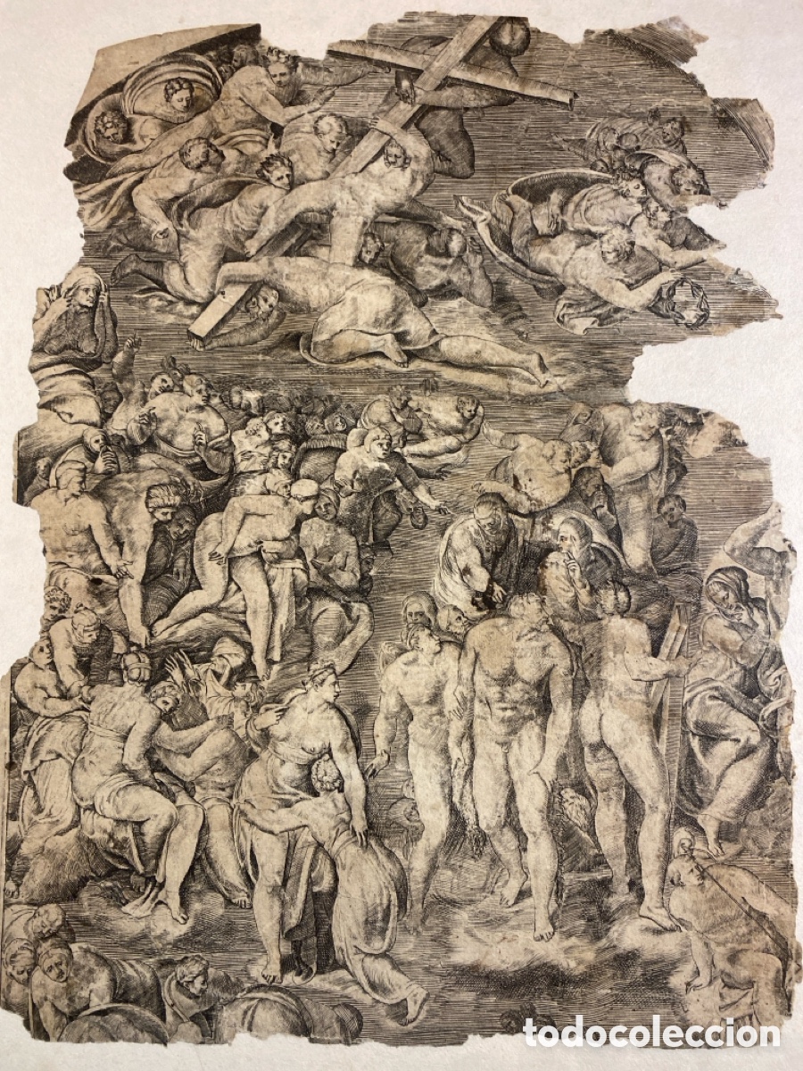 Arte: ANTIGUO GRABADO SIGLO XVIII - Foto 2