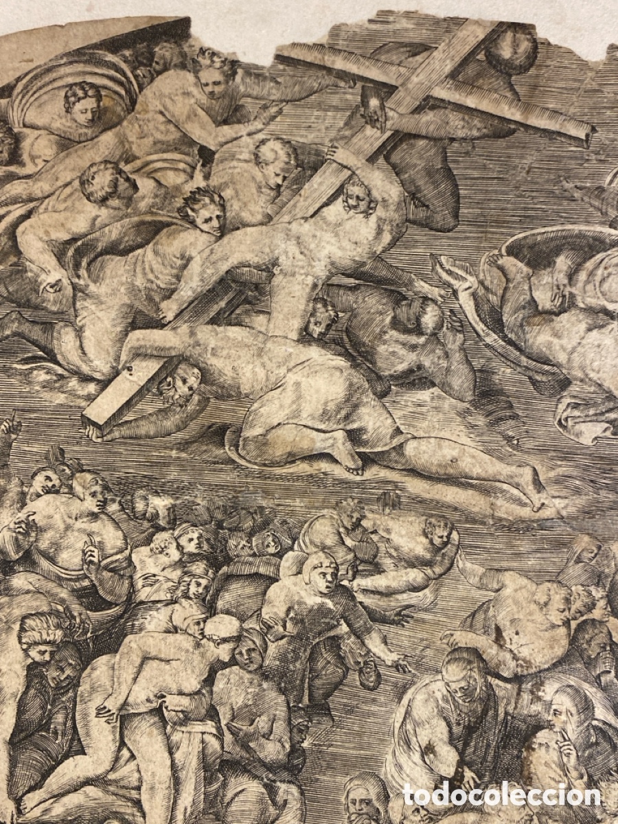 Arte: ANTIGUO GRABADO SIGLO XVIII - Foto 5