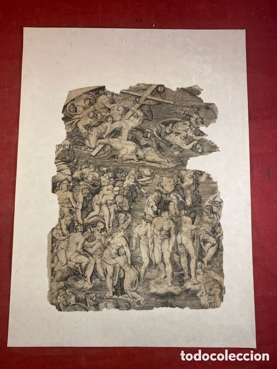Arte: ANTIGUO GRABADO SIGLO XVIII - Foto 1
