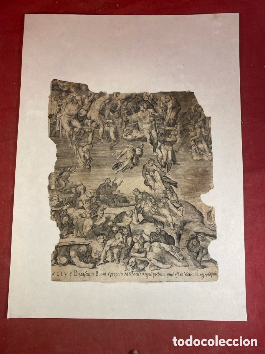 Arte: GRABADO ANTIGUO SIGLO XVIII - Foto 1