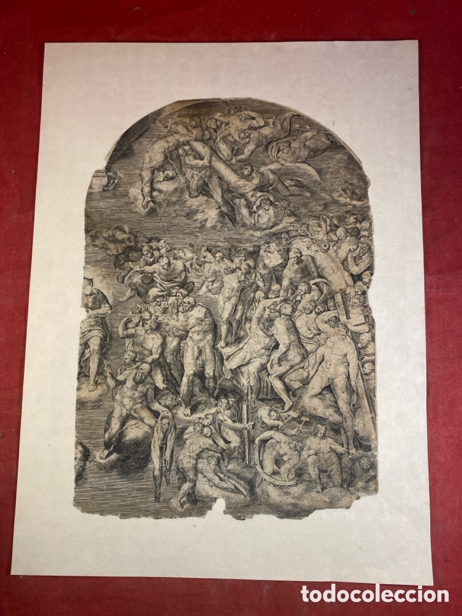 Arte: GRABADO ANTIGUO SIGLO XVIII - Foto 1