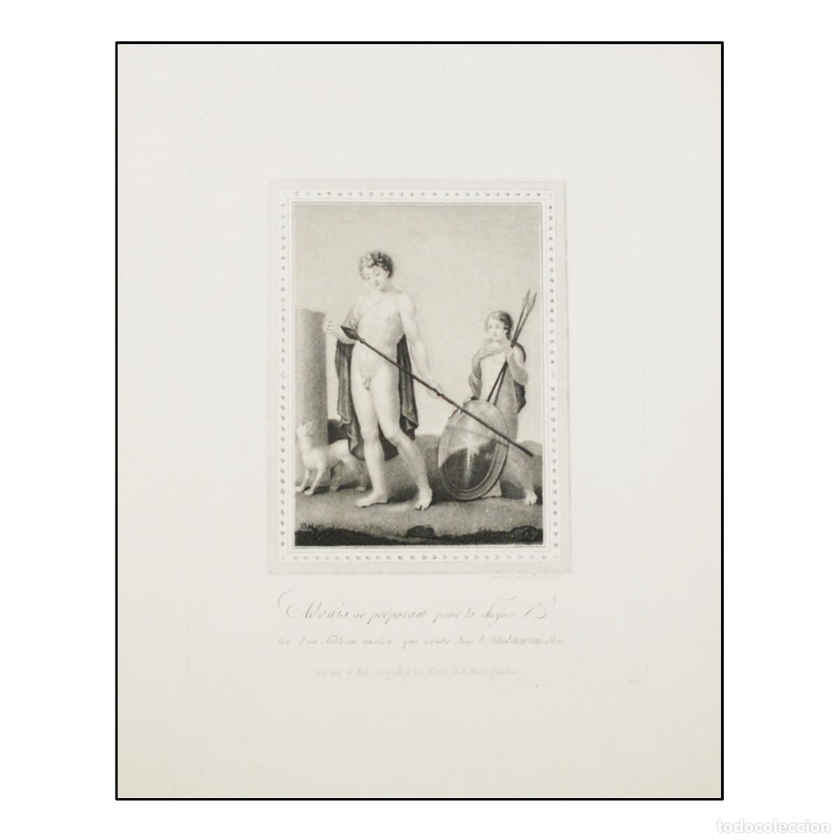 Arte: GIOVANNI VENDRAMINI - ADONIS DE CAZA - 1780 - Foto 1