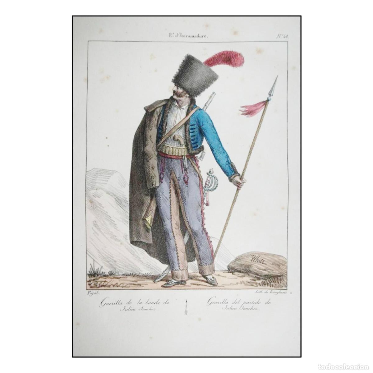 Arte: PAUL HADOL &rdquo;WHITE&rdquo; - GUERILLA DEL PARTIDO DE JULIEN SANCHEZ - 1860
