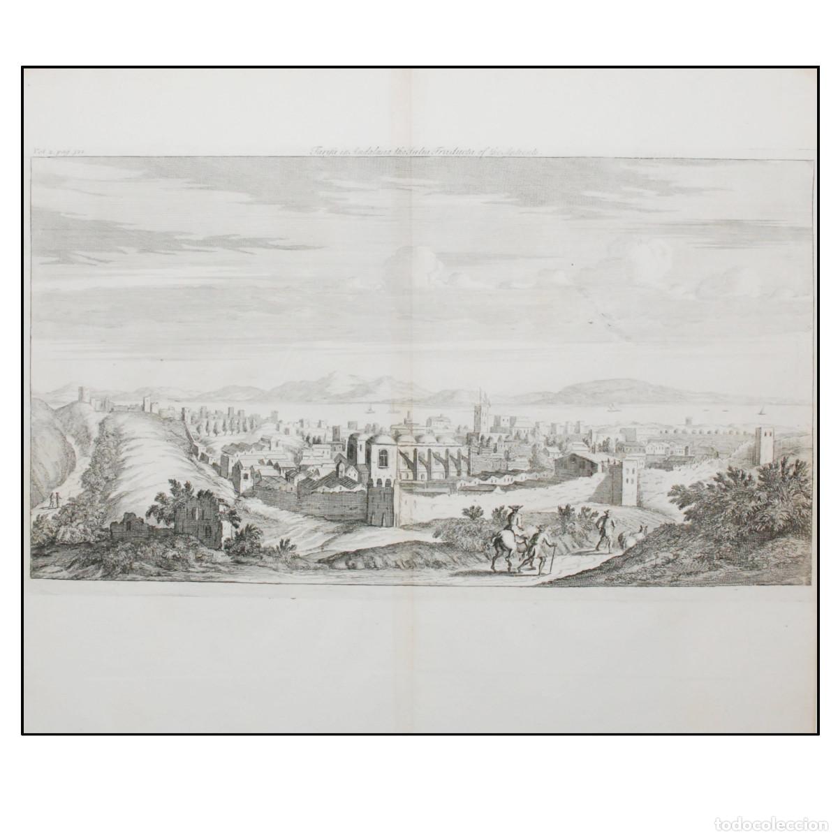 Arte: JOHN DURANT BREVAL - VISTA DE TARIFA - 1726 - Foto 1