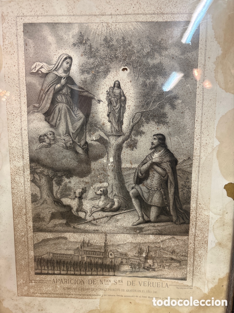 Arte: Grabado de Nuestra Se&ntilde;ora de Veruela - Foto 2