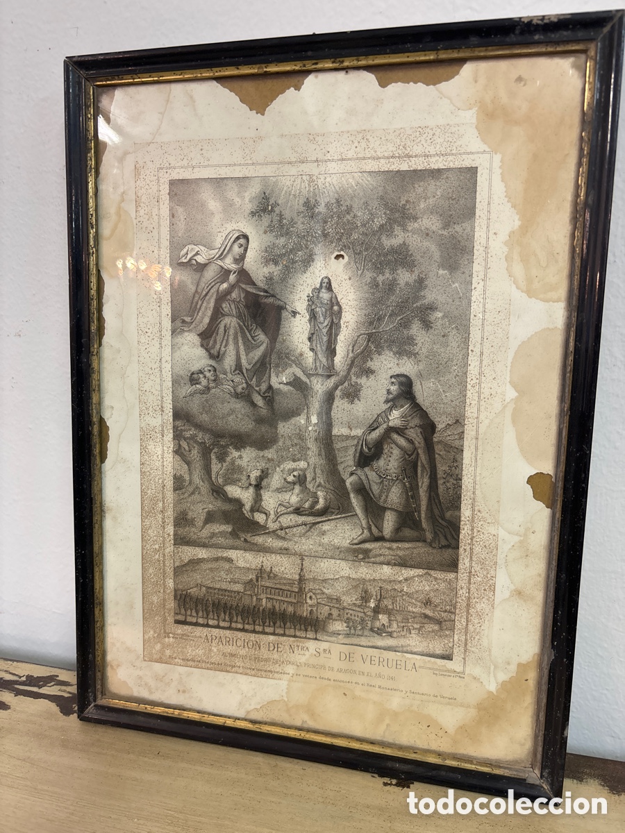 Arte: Grabado de Nuestra Se&ntilde;ora de Veruela - Foto 1