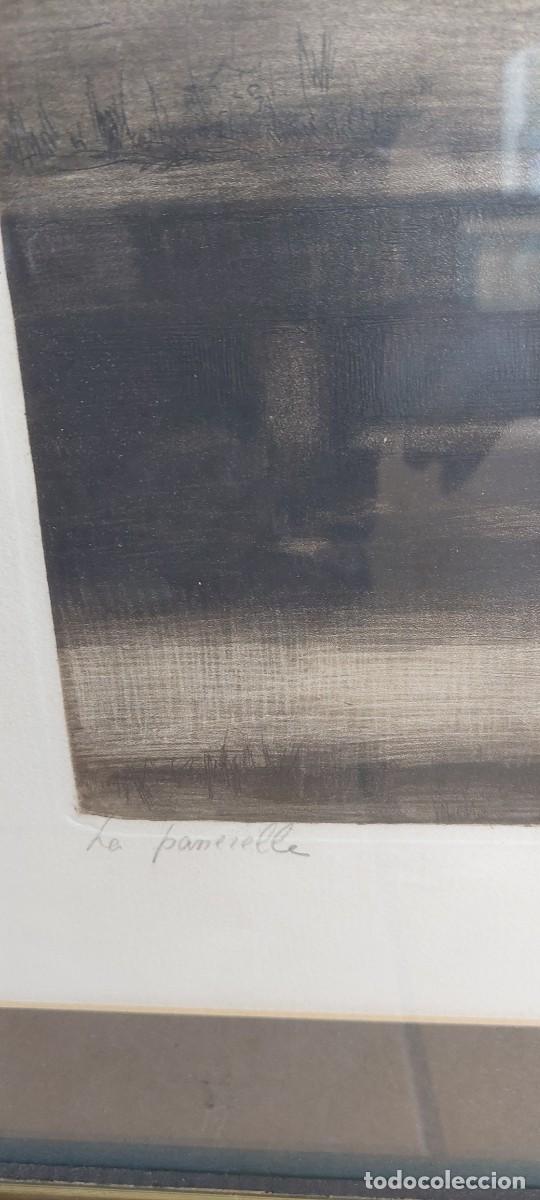Arte: Franz Charlet La Pasarelle Grabado - Foto 3