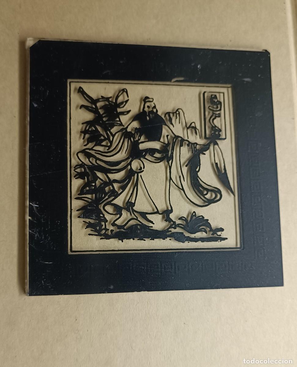 Arte: Grabado escena china - Foto 2