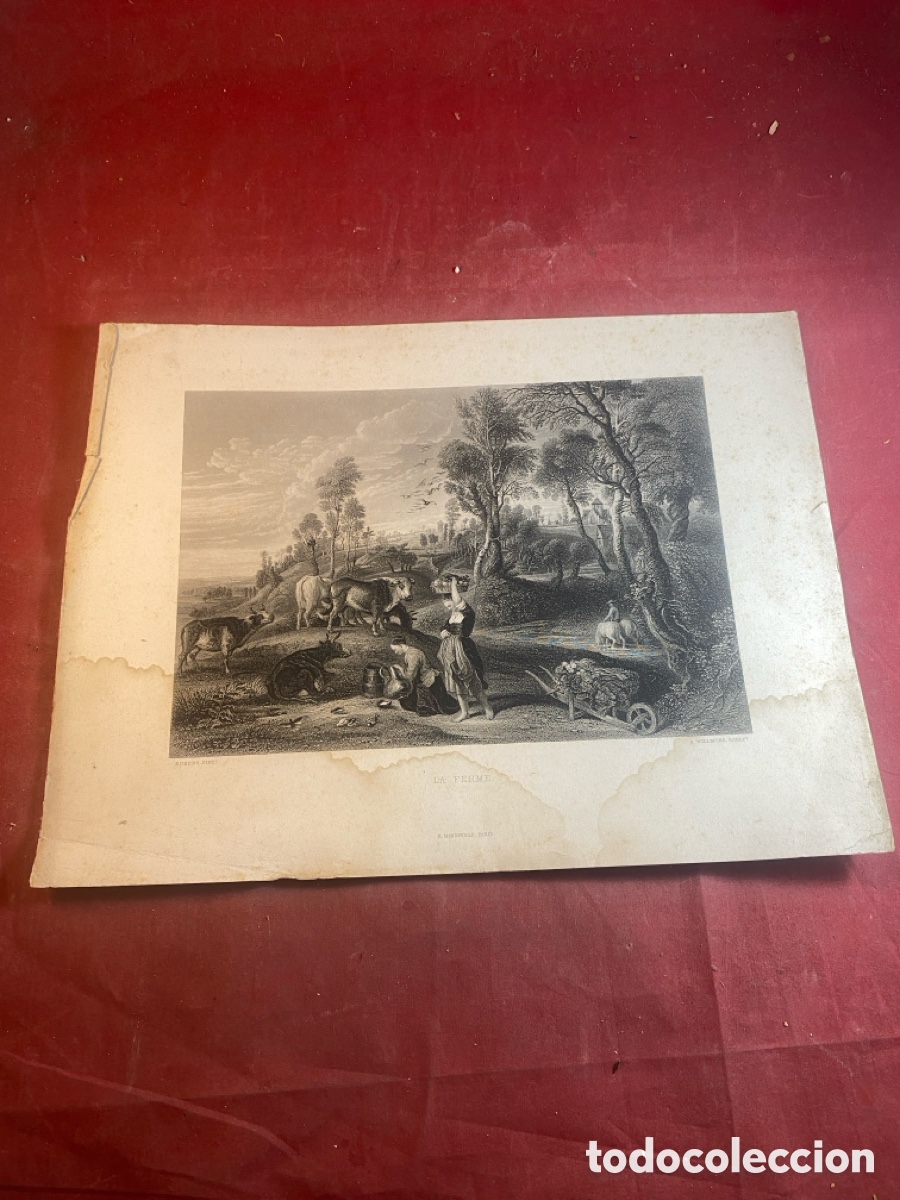 Art: LA FERME H.MANDEVILLE PARIS