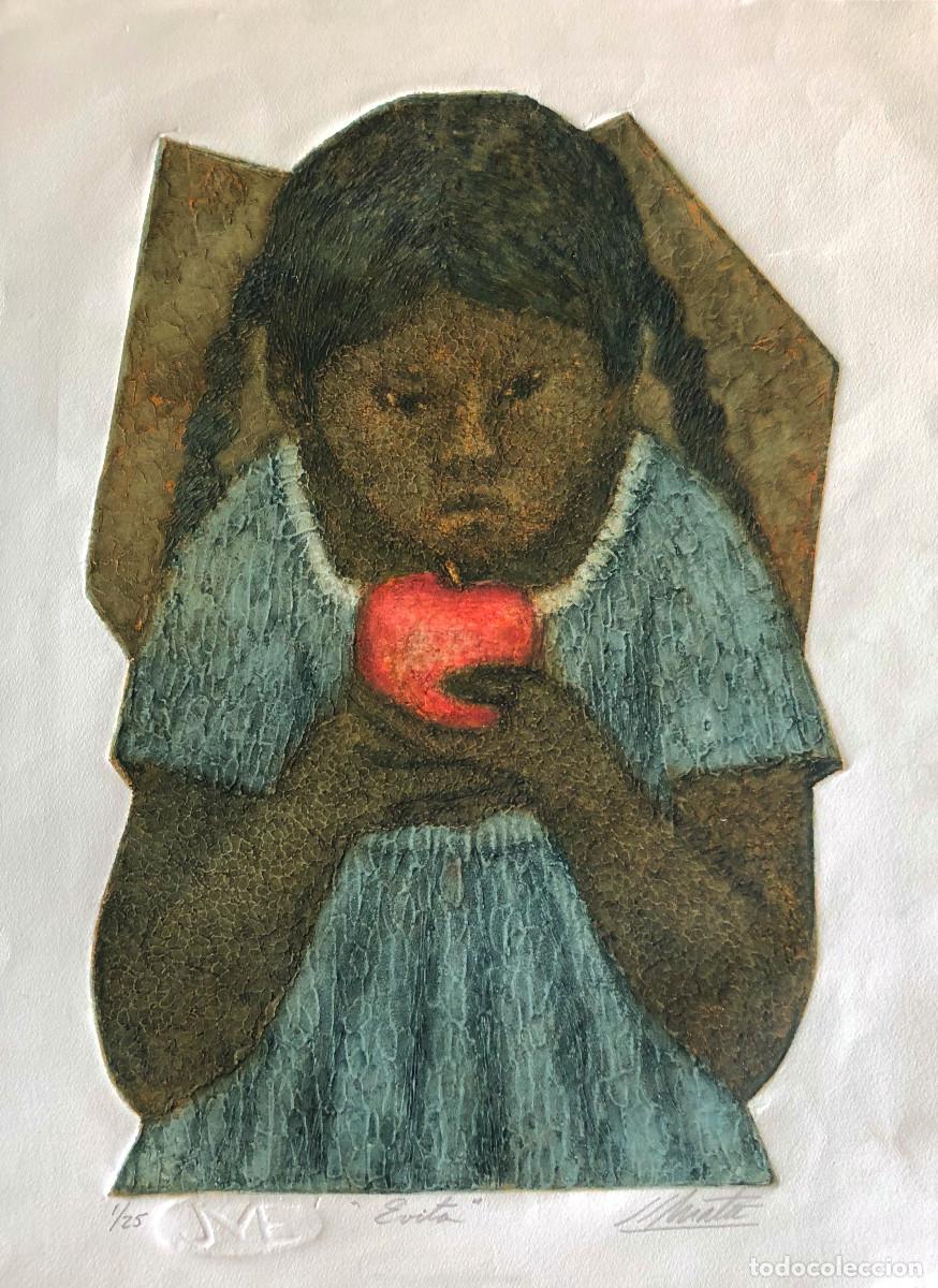 Arte: EVITA - Grabado mexicano - Foto 2