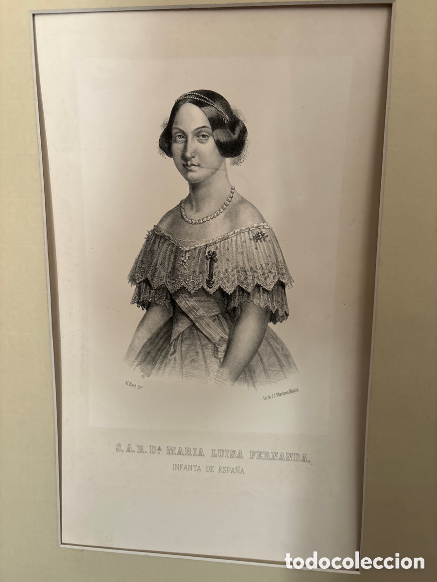 Arte: Grabado de Mar&iacute;a Luisa infanta - Foto 2