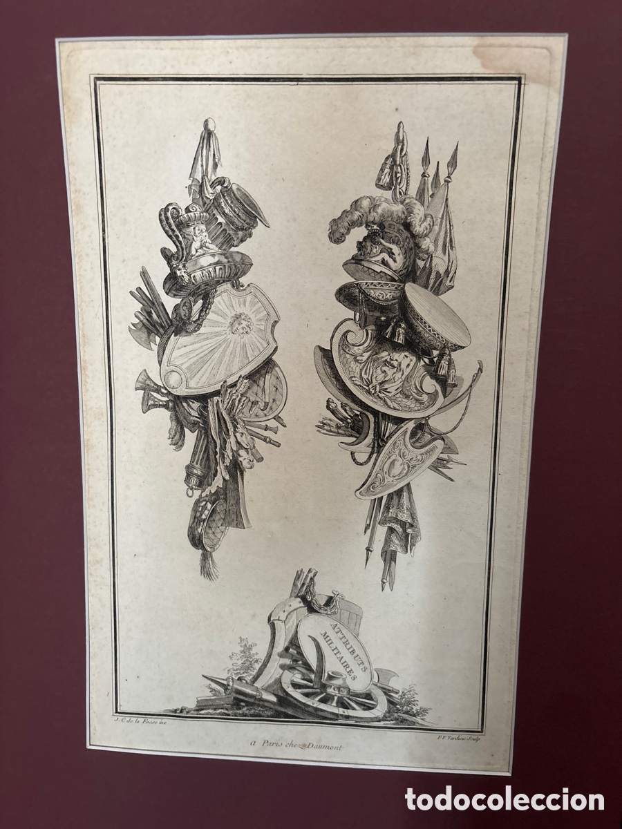 Arte: Grabado de atributos militares - Foto 2
