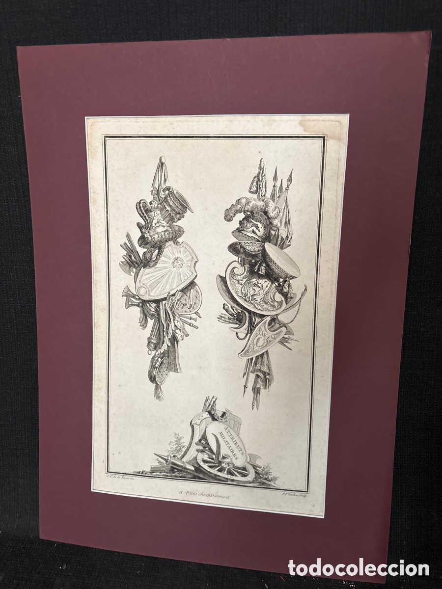 Arte: Grabado de atributos militares - Foto 3