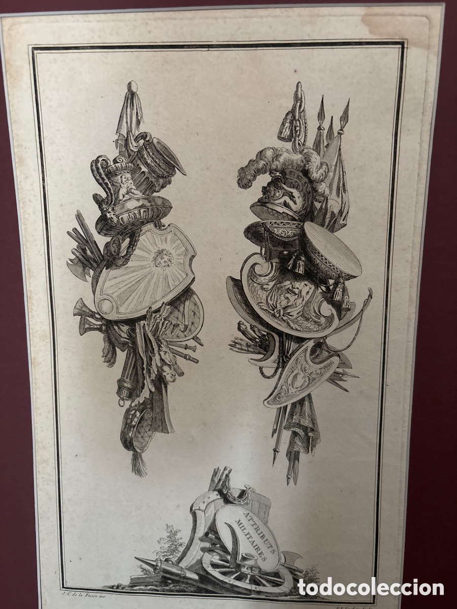 Arte: Grabado de atributos militares - Foto 5