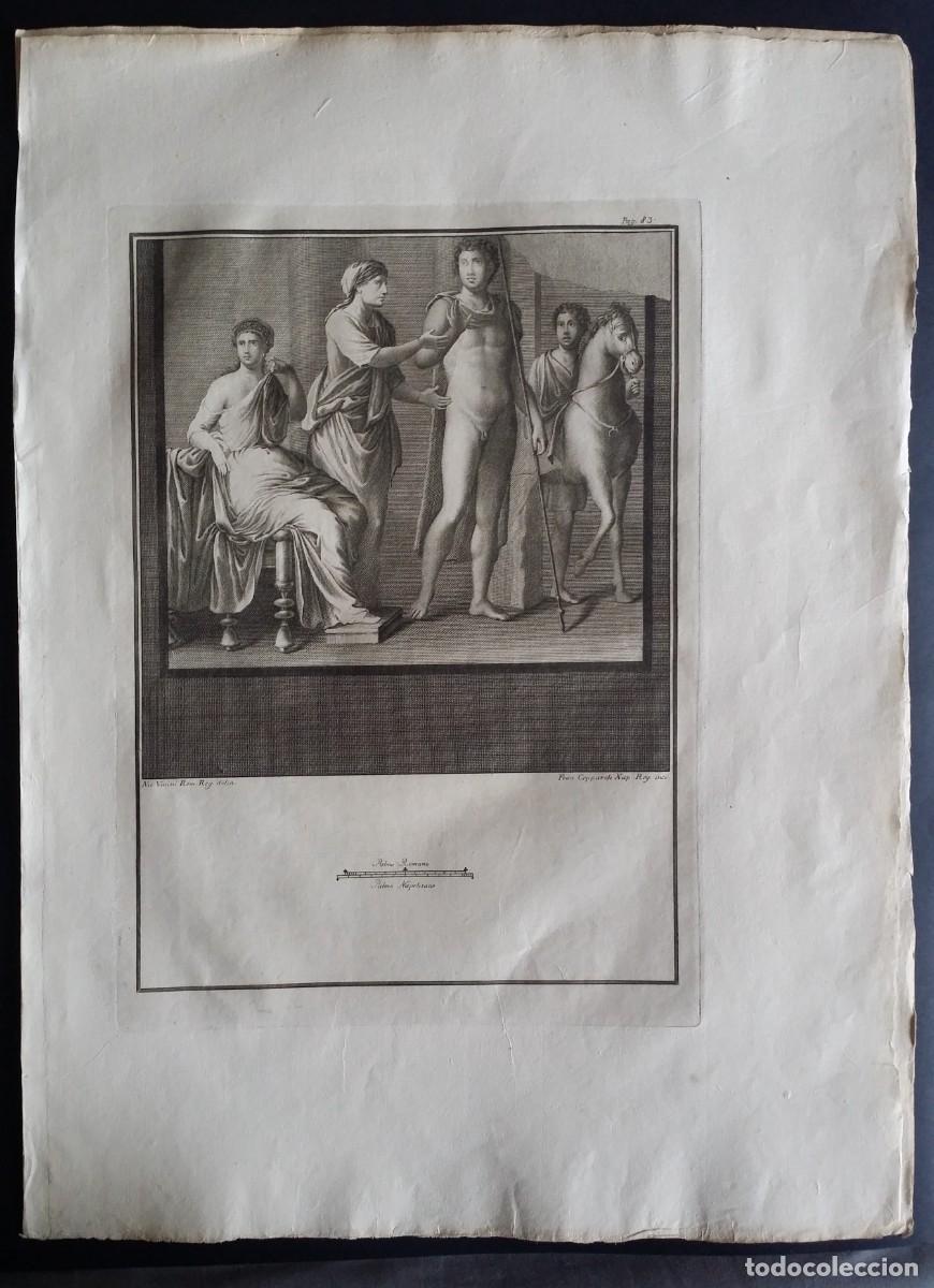 Arte: Francesco Cepparoli: Teseo, grabado, circa 1765 - Foto 1