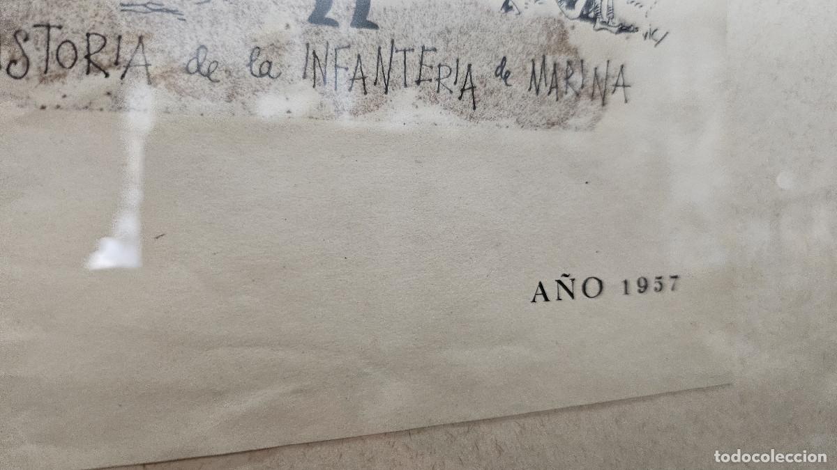 Arte: grabado antiguo cuadro - Foto 3