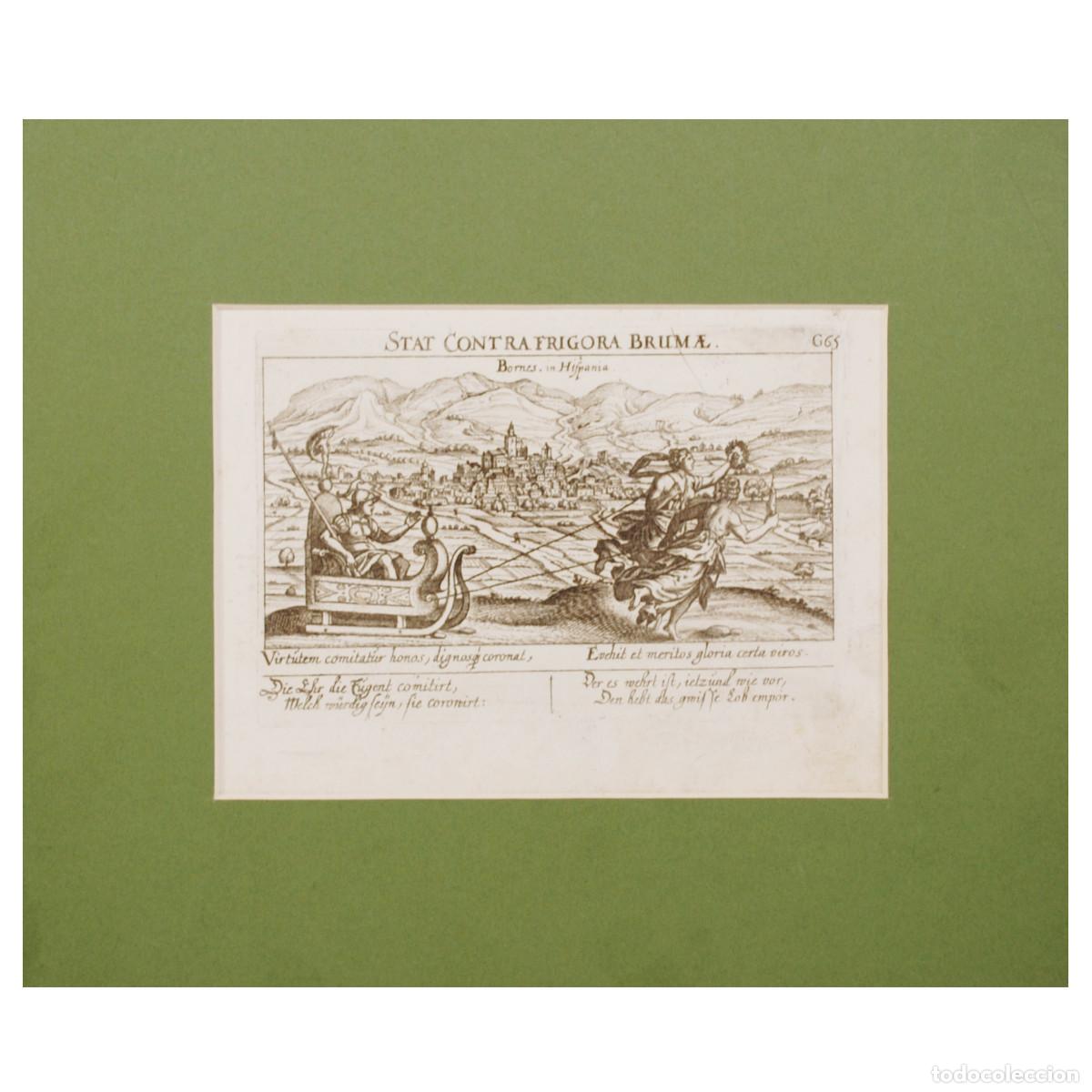 Arte: DANIEL MEISNER - VISTA DE BORNES (C&Aacute;DIZ) - 1623 - Foto 1