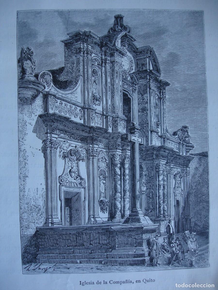 Art: IGLESIA DE LA COMPA&Ntilde;IA QUITO ECUADOR .A&Ntilde;O 1884.