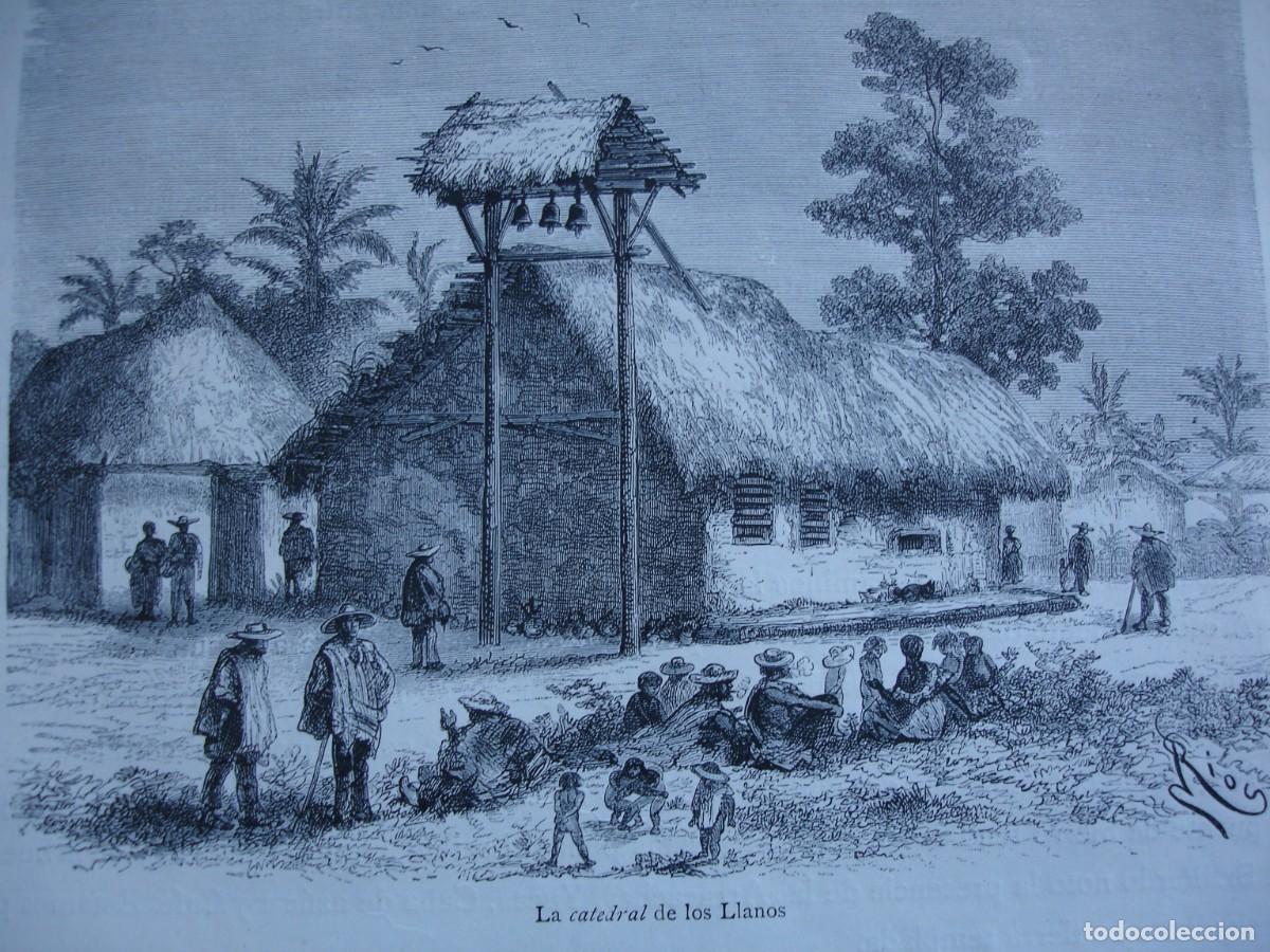 Art: LA CATEDRAL DE LOS LLANOS VENEZUELA .A&Ntilde;O 1884.