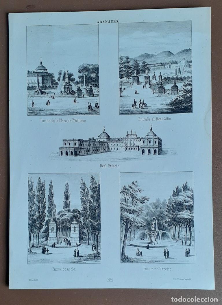 Arte: Grabado Aranjuez - Foto 1