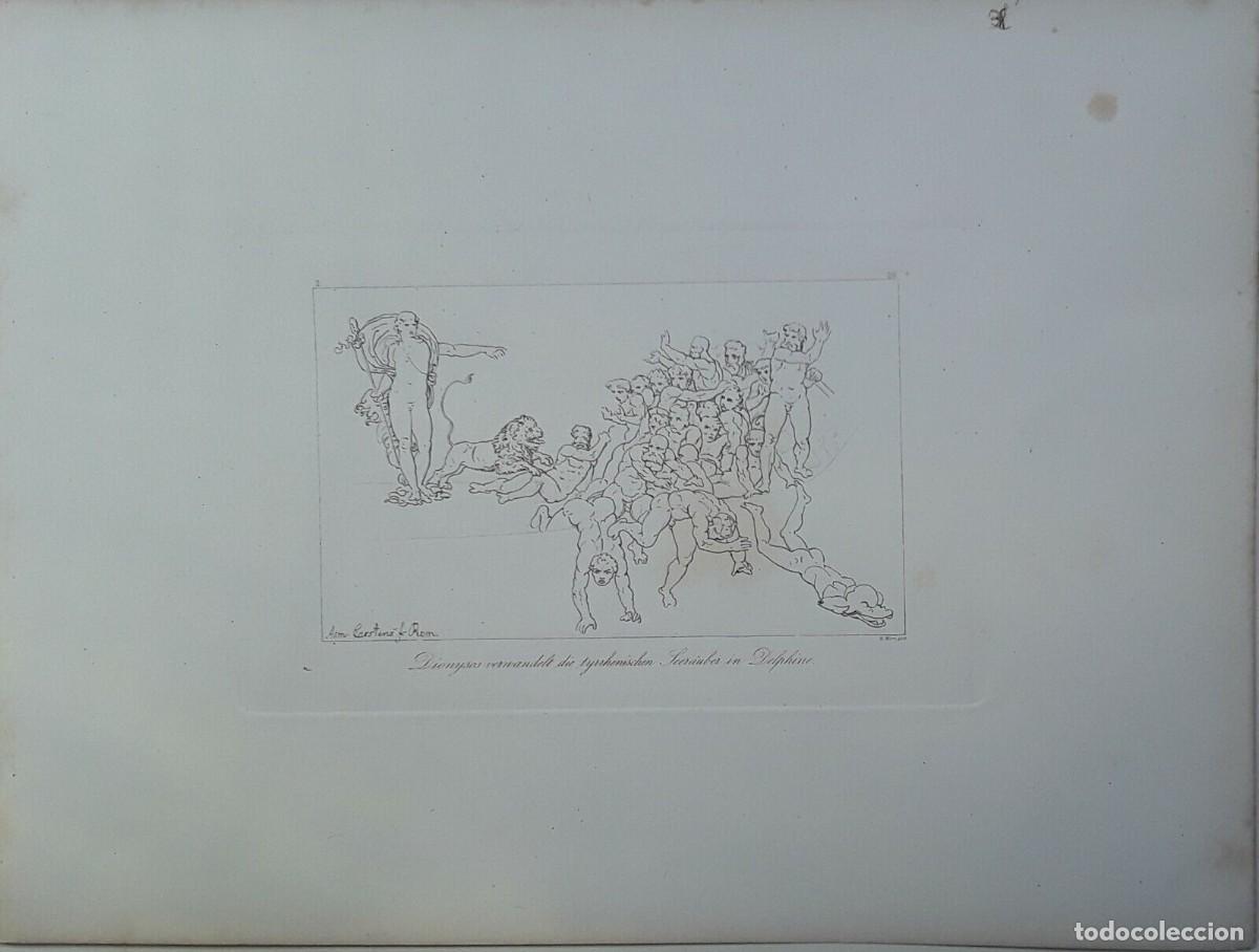 Arte: Dioniso transforma a los piratas en delfines, Carstens 1790 - Foto 3