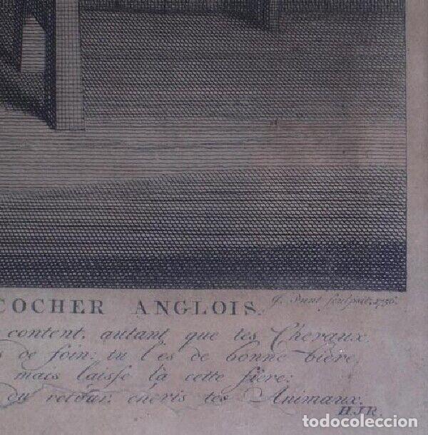 Arte: El cochero ingl&eacute;s, grabado de 1756 - Foto 4