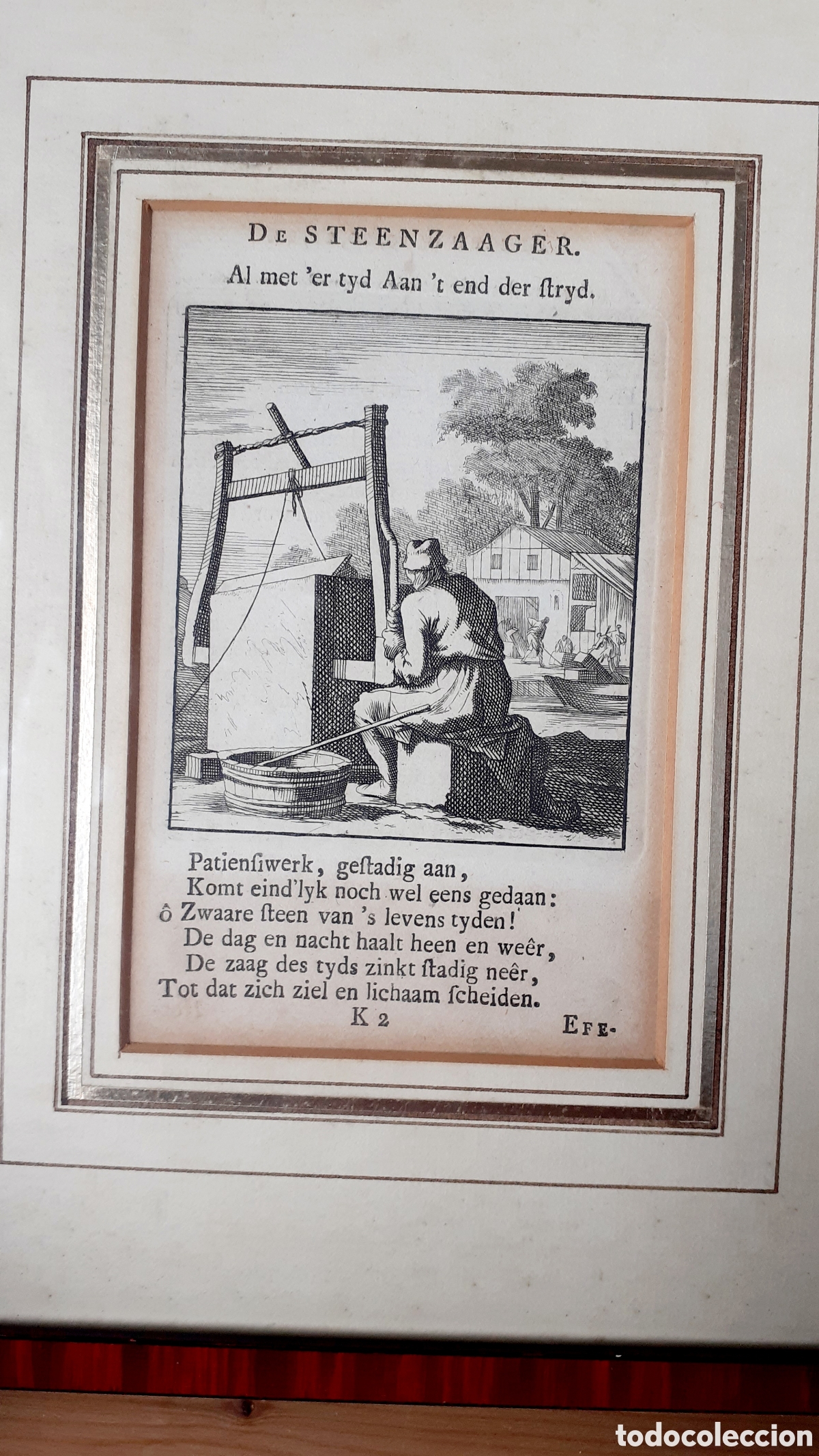 Arte: El cortador de piedra - el alba&ntilde;il - Foto 4