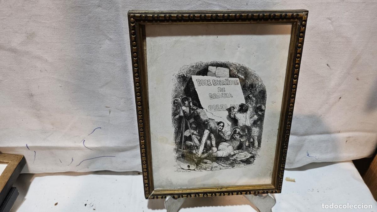 Arte: grabado antiguo del 1823 - Foto 1