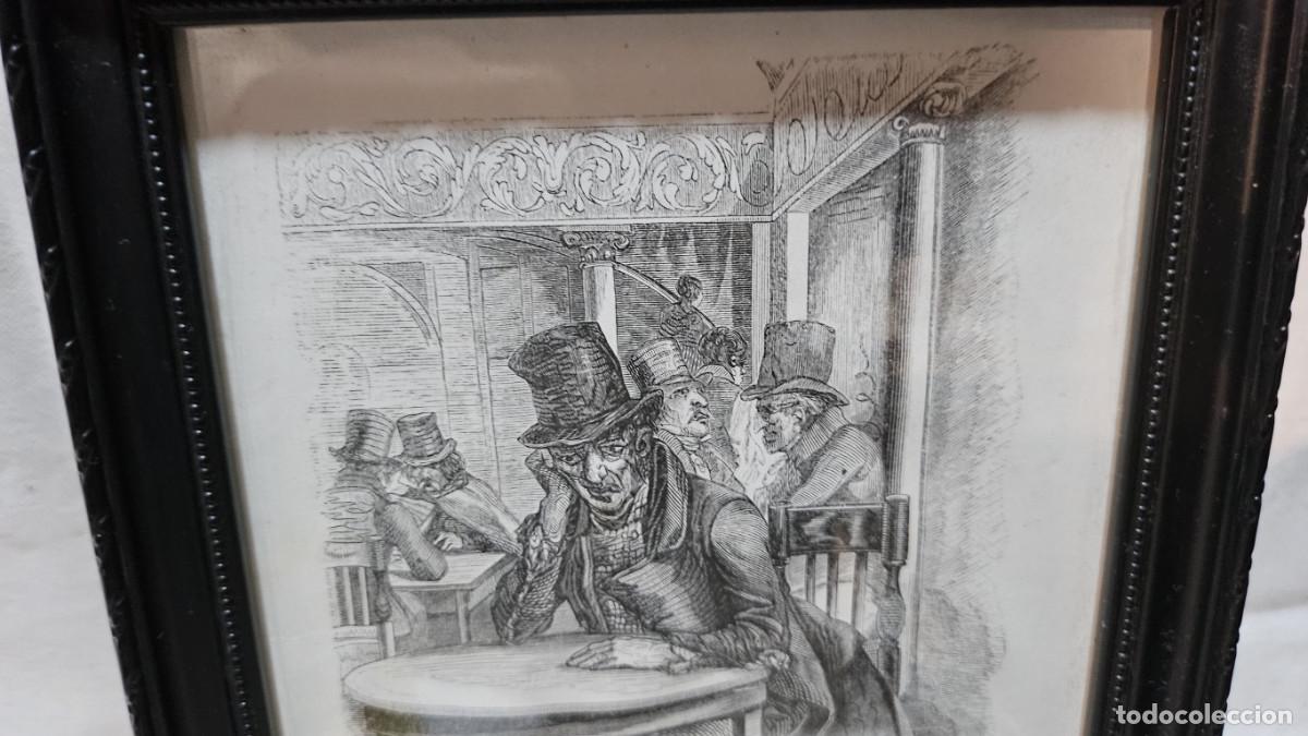Arte: grabado antiguo del 1823 - Foto 2