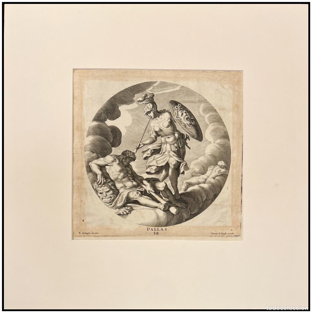 Arte: EGBERT VAN PANDEREN - DIOSA ATENEA COMO VENCEDORA - 1600 - Foto 2