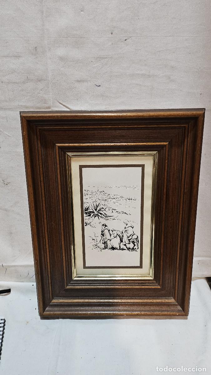 Arte: grabado con marco de madera D, Esuri - Foto 1