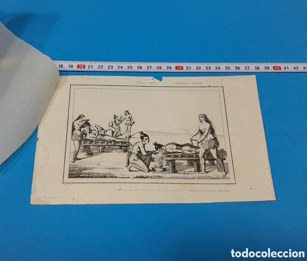 Arte: MODO DE CURAR A LOS ENFERMOS - LEBAS SC - EE. UU. N&Uacute;MERO 17 - Foto 1